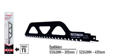 BAY-TEC TUĞLA- YTONG TİLKİ KUYRUĞU S1243HM-305 MM